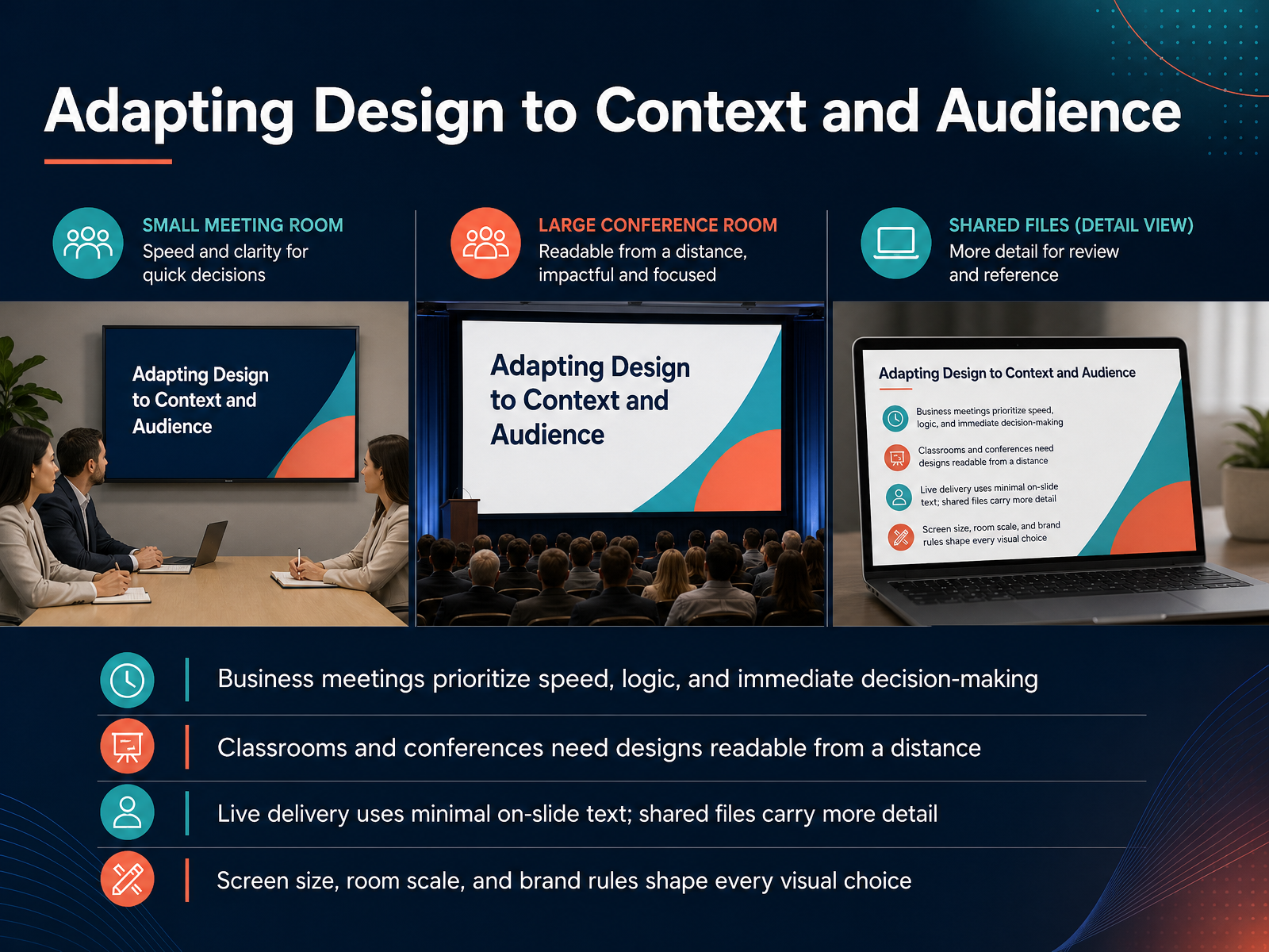 Adapting Design to Context and Audience