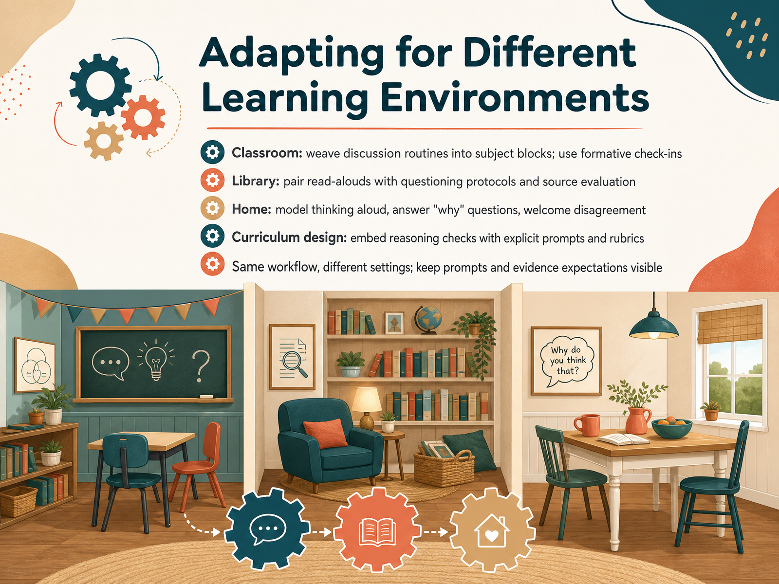 Adapting for Different Learning Environments