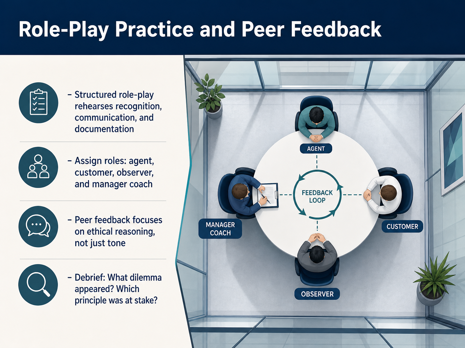 Role-Play Practice and Peer Feedback