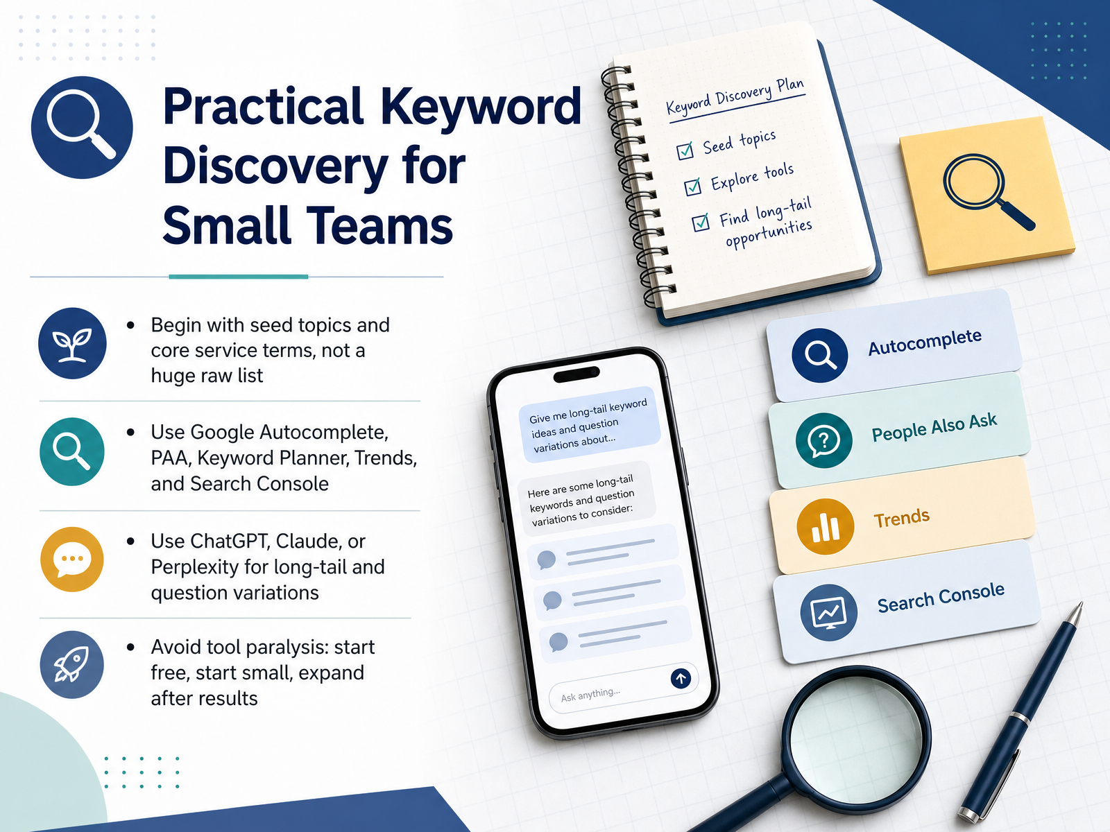 Practical Keyword Discovery for Small Teams