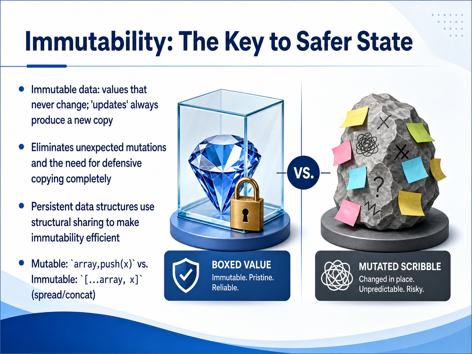 Immutability: The Key to Safer State