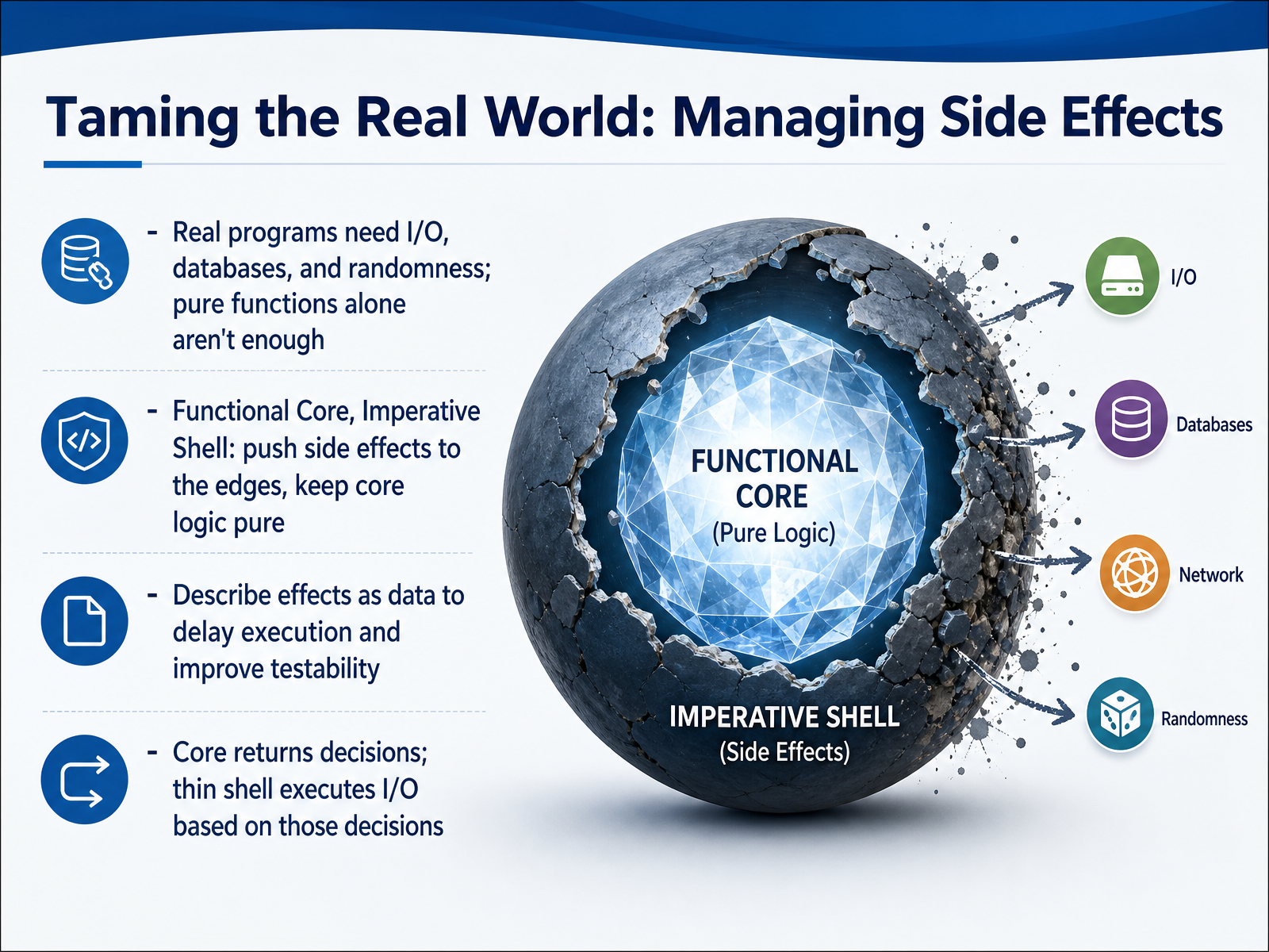 Taming the Real World: Managing Side Effects