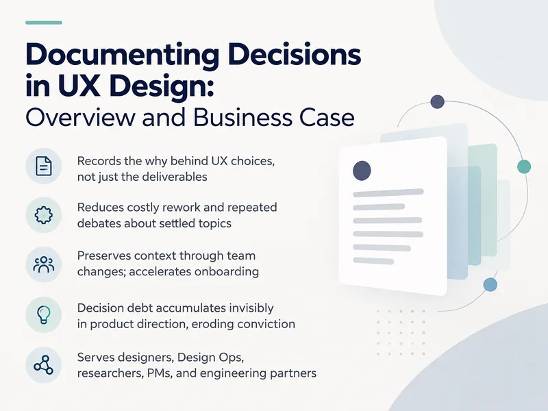 Documenting UX Design Decisions — digital-human course