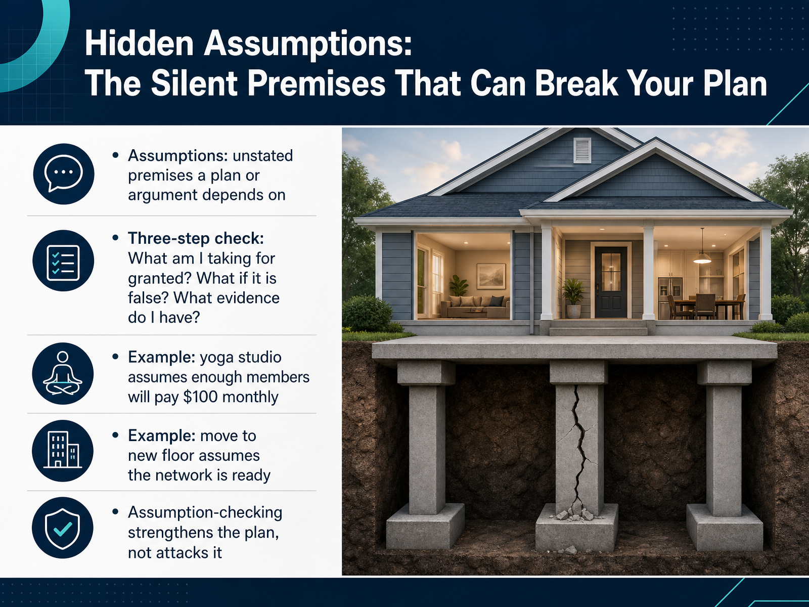 Hidden Assumptions: The Silent Premises That Can Break Your Plan