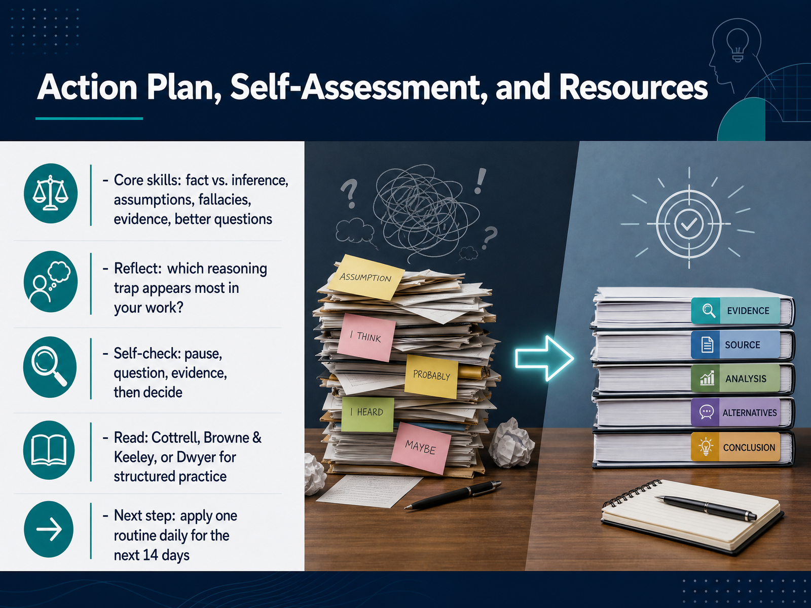 Action Plan, Self-Assessment, and Resources