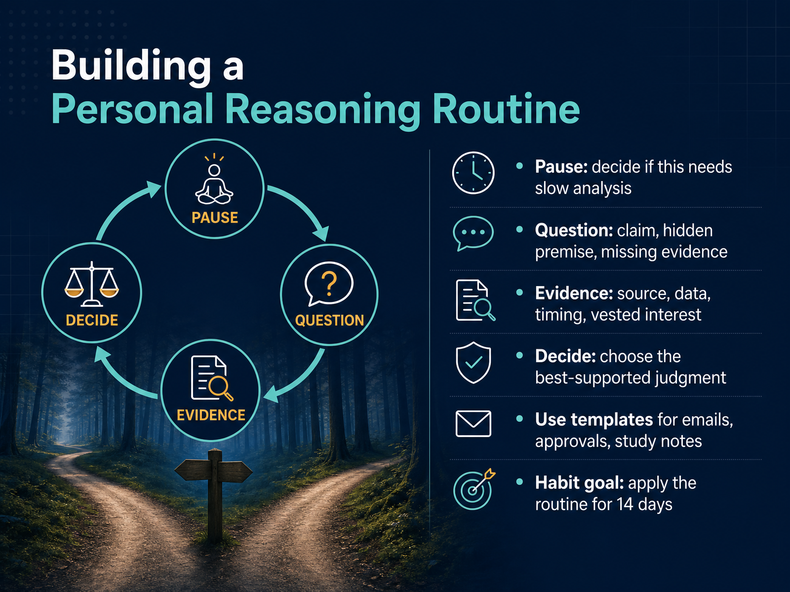 Building a Personal Reasoning Routine