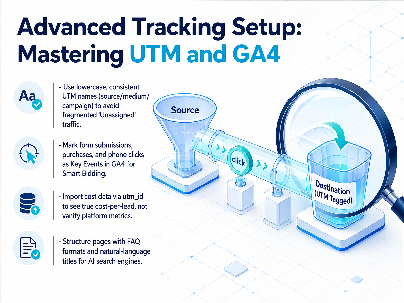 Advanced Tracking Setup: Mastering UTM and GA4
