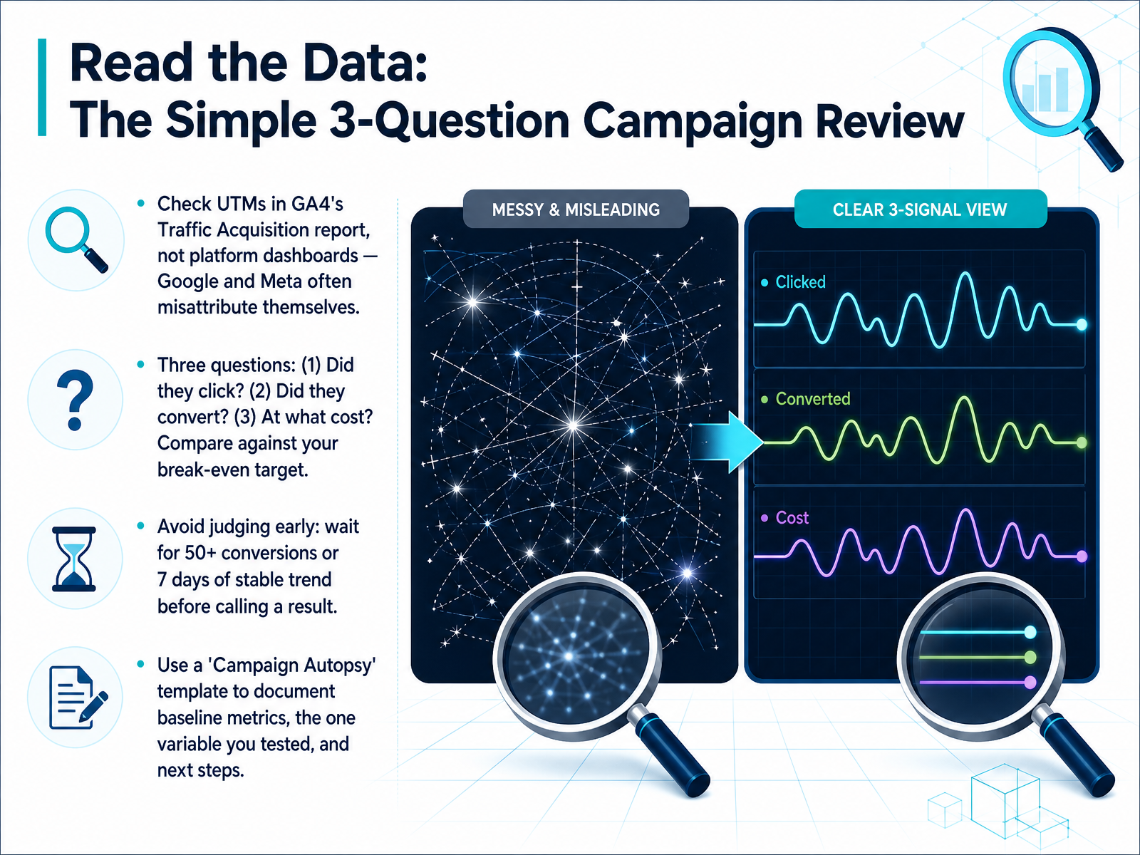 Read the Data: The Simple 3-Question Campaign Review
