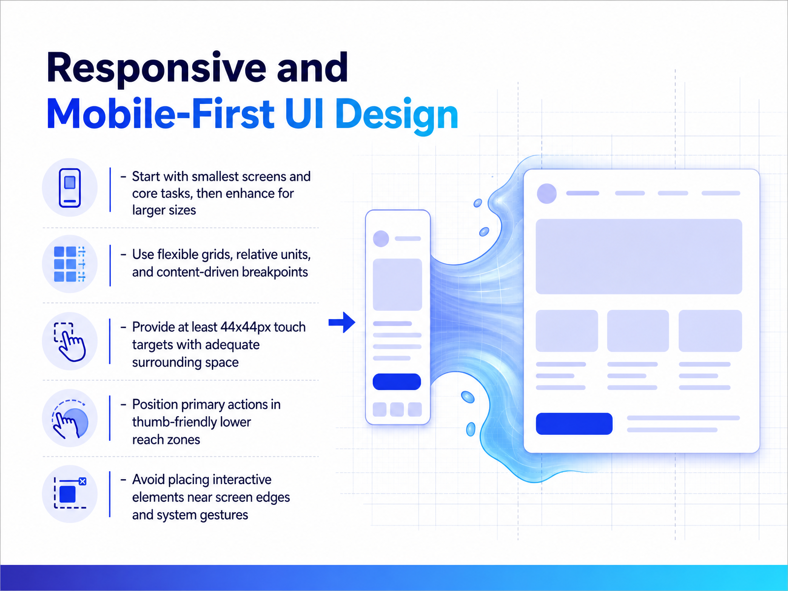 Responsive and Mobile-First UI Design