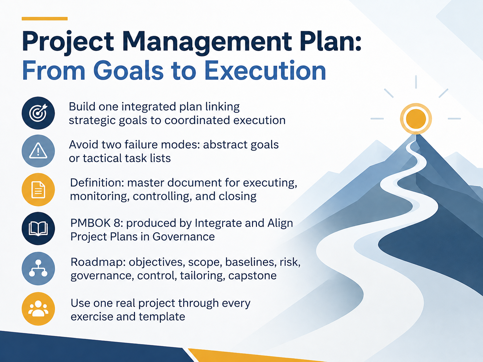 Project Management: Goals to Execution