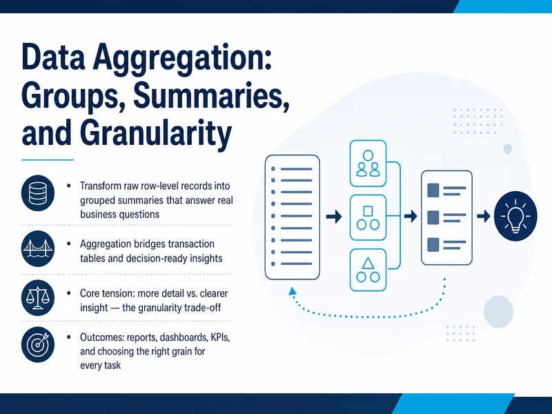 Data Aggregation: Groups, Summaries, Granularity — digital-human course