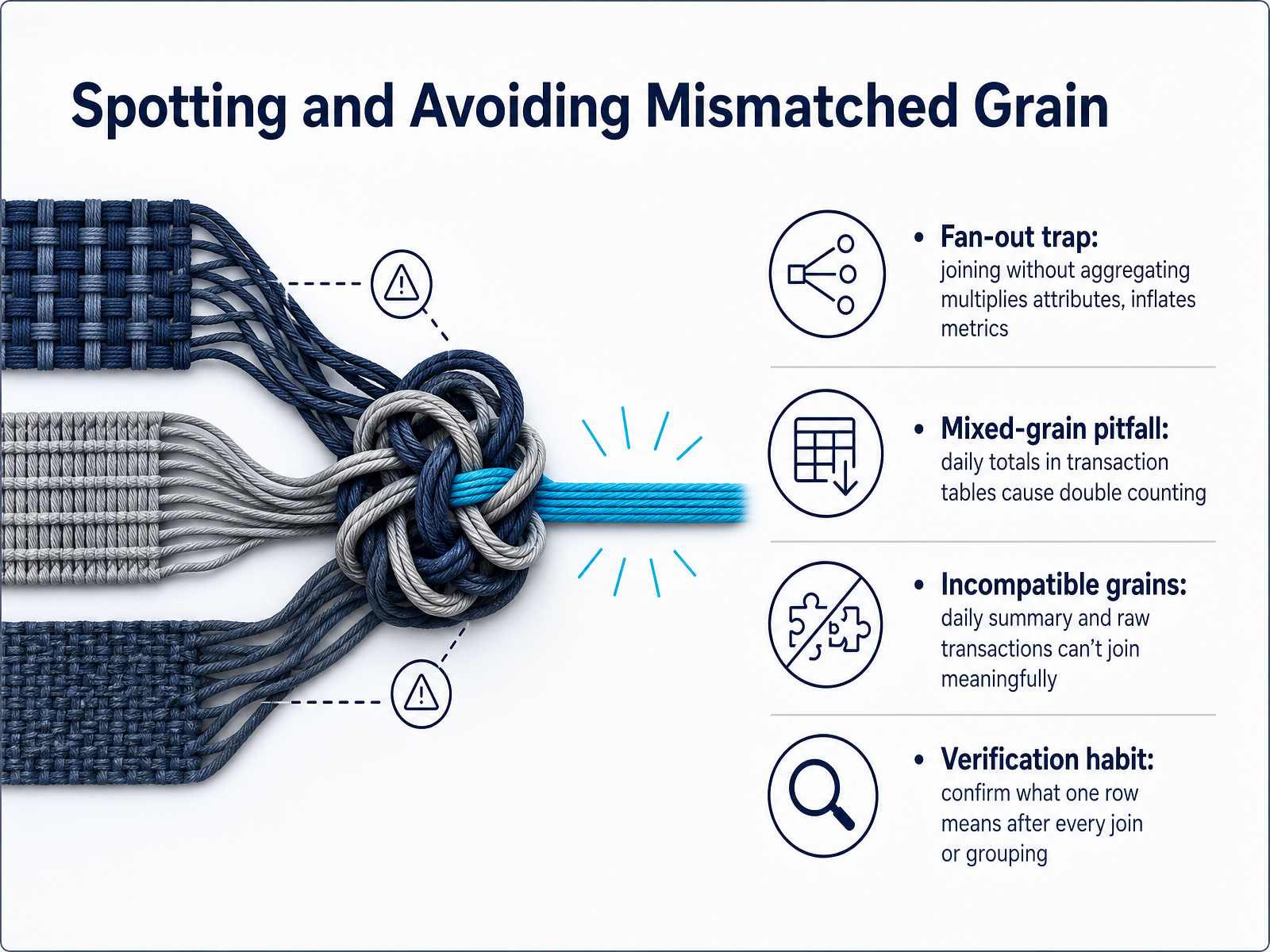 Spotting and Avoiding Mismatched Grain