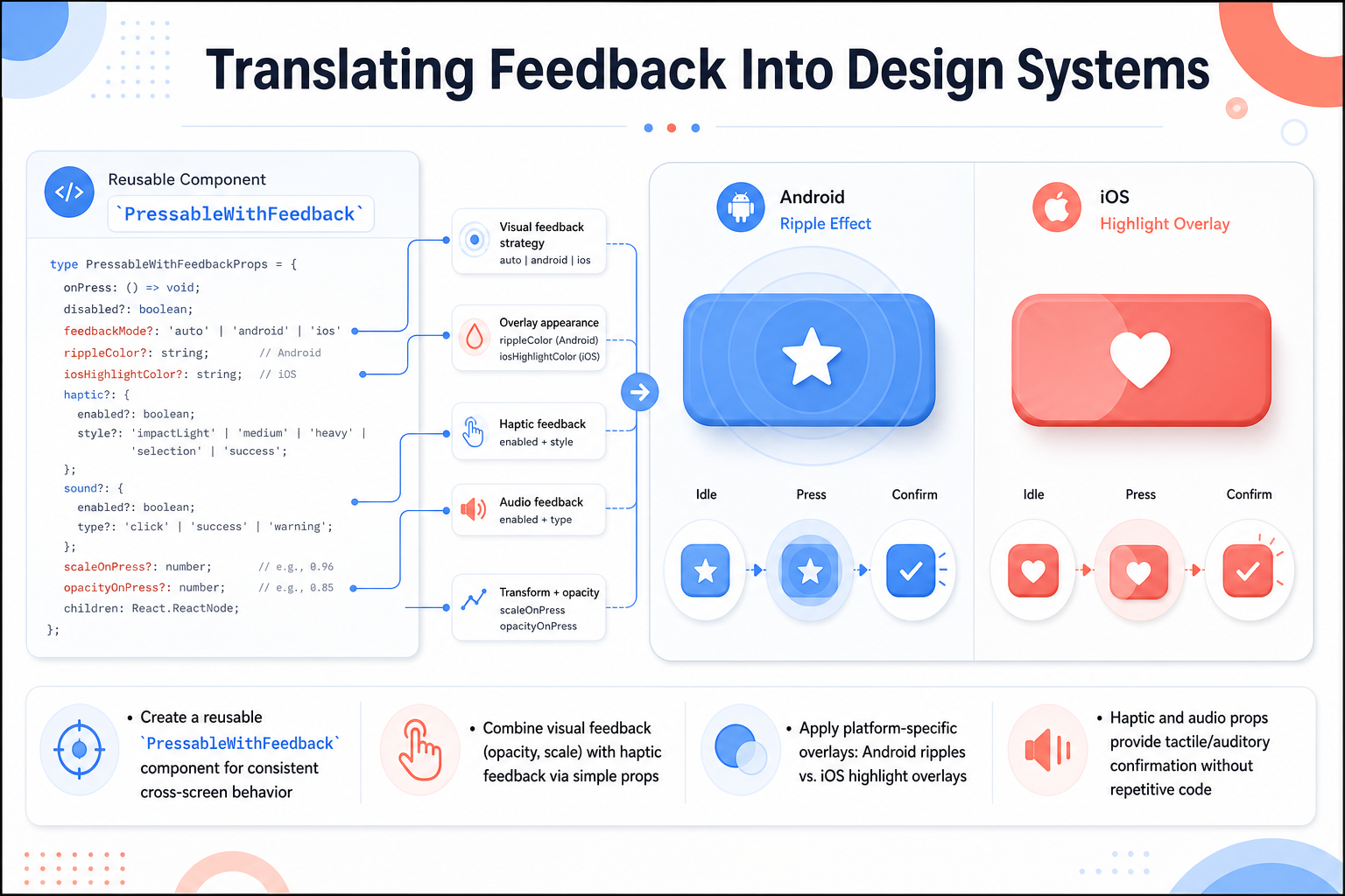 Translating Feedback Into Design Systems