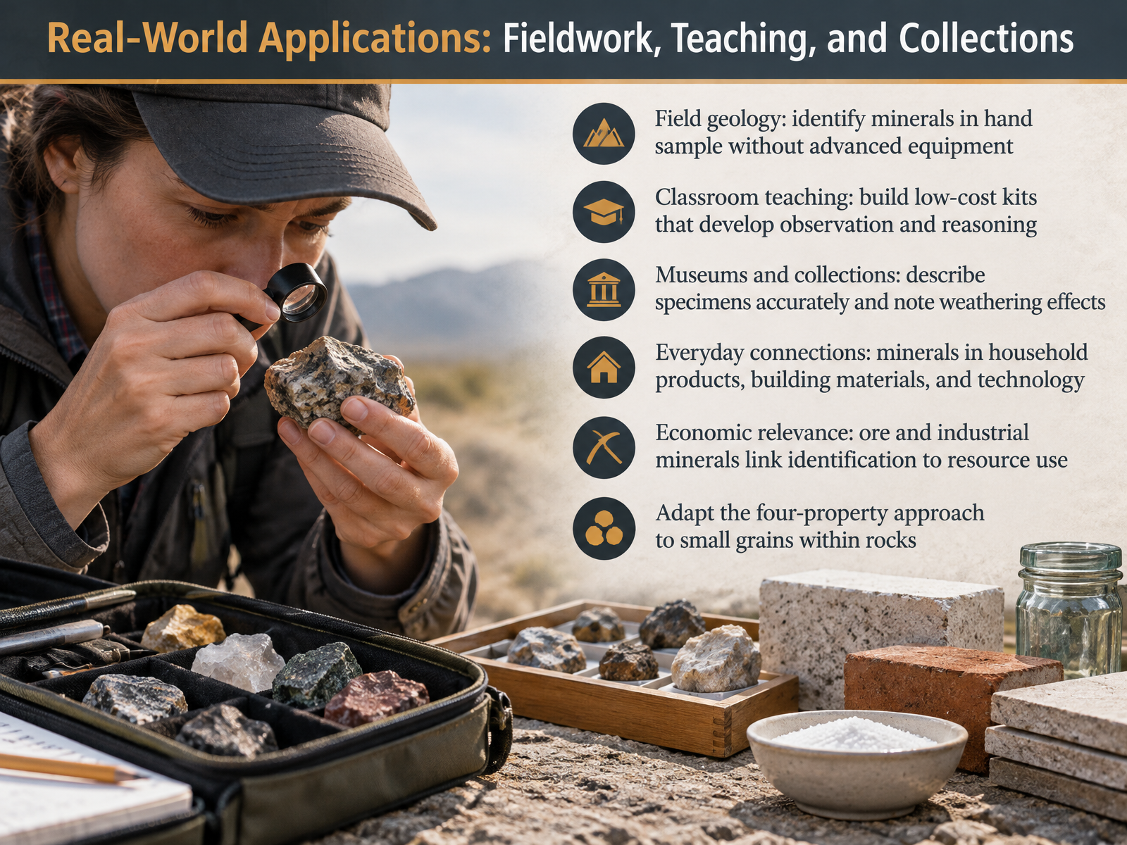 Real-World Applications: Fieldwork, Teaching, and Collections