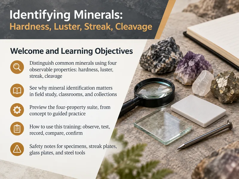 Identifying Minerals by Physical Properties — digital-human course