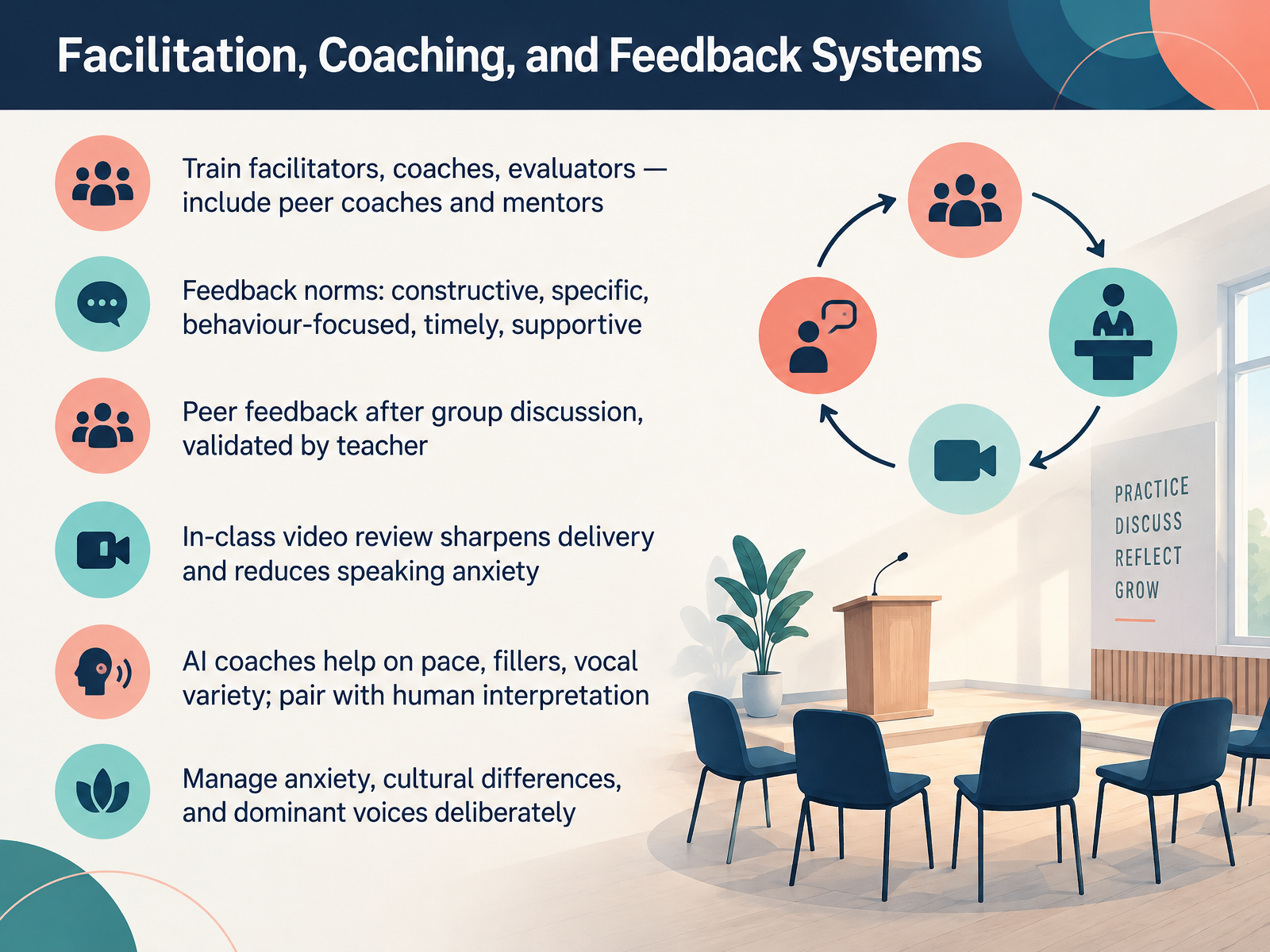 Facilitation, Coaching, and Feedback Systems