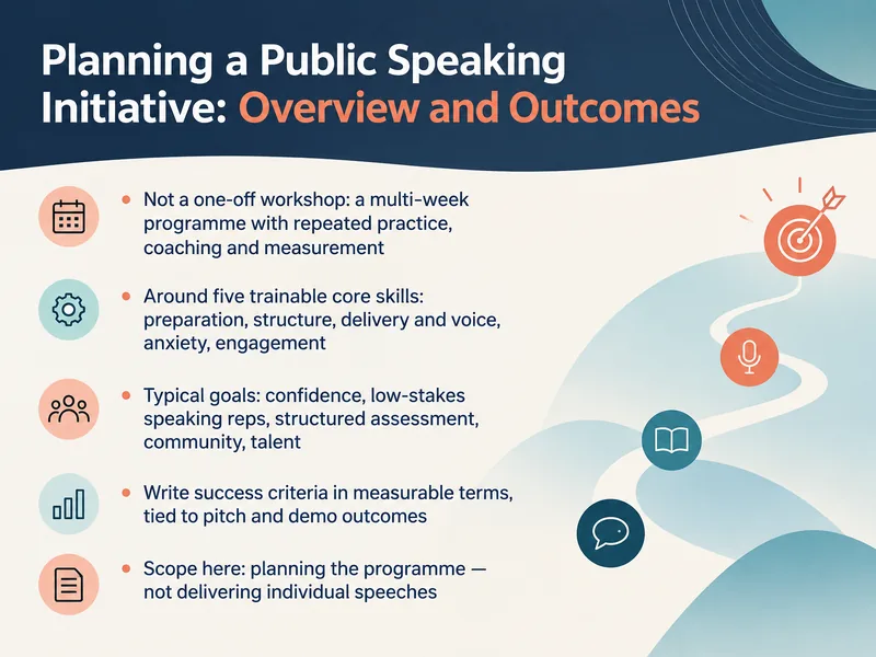 Public Speaking Initiative Plan — digital-human course