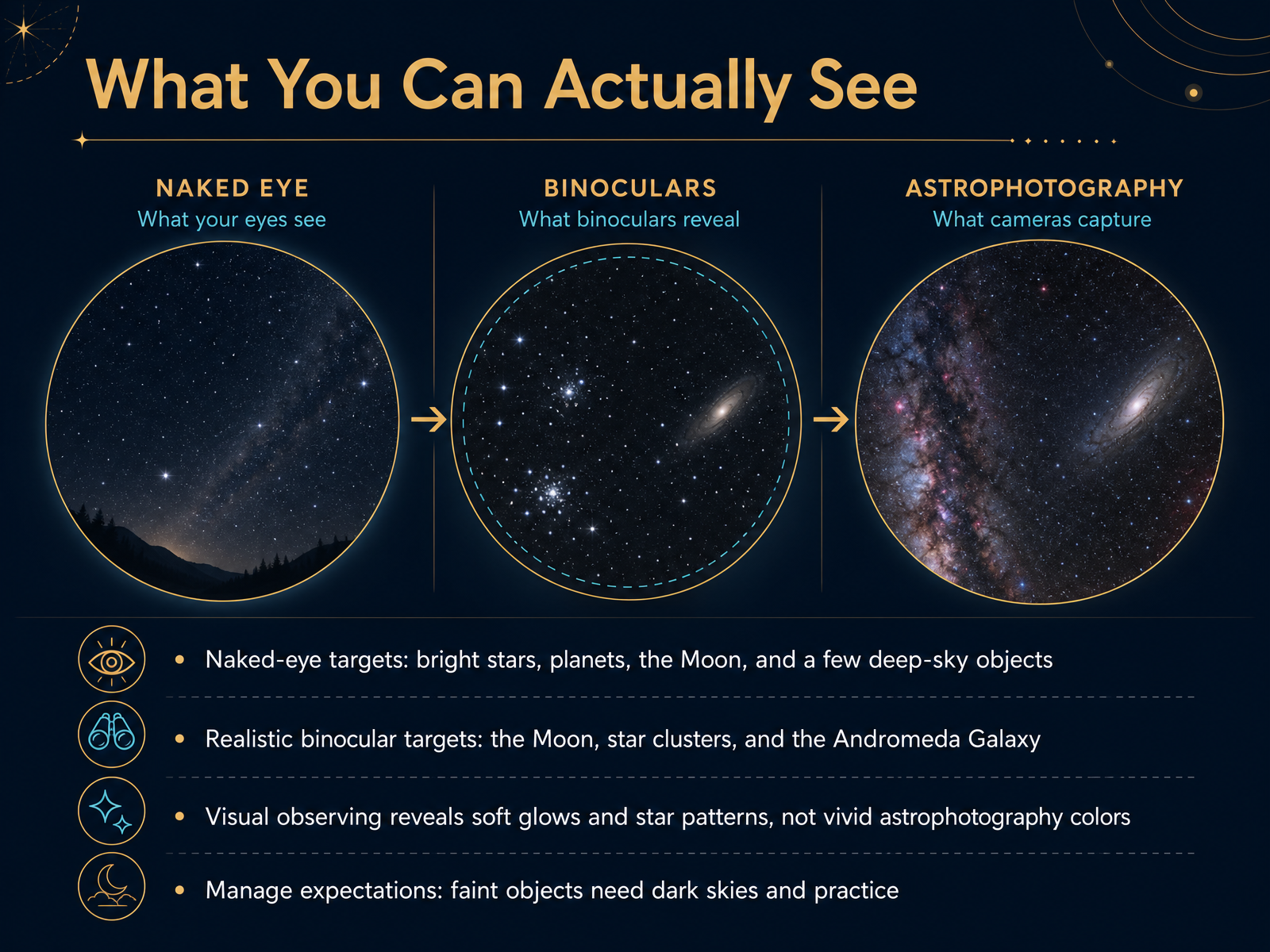 What You Can Actually See