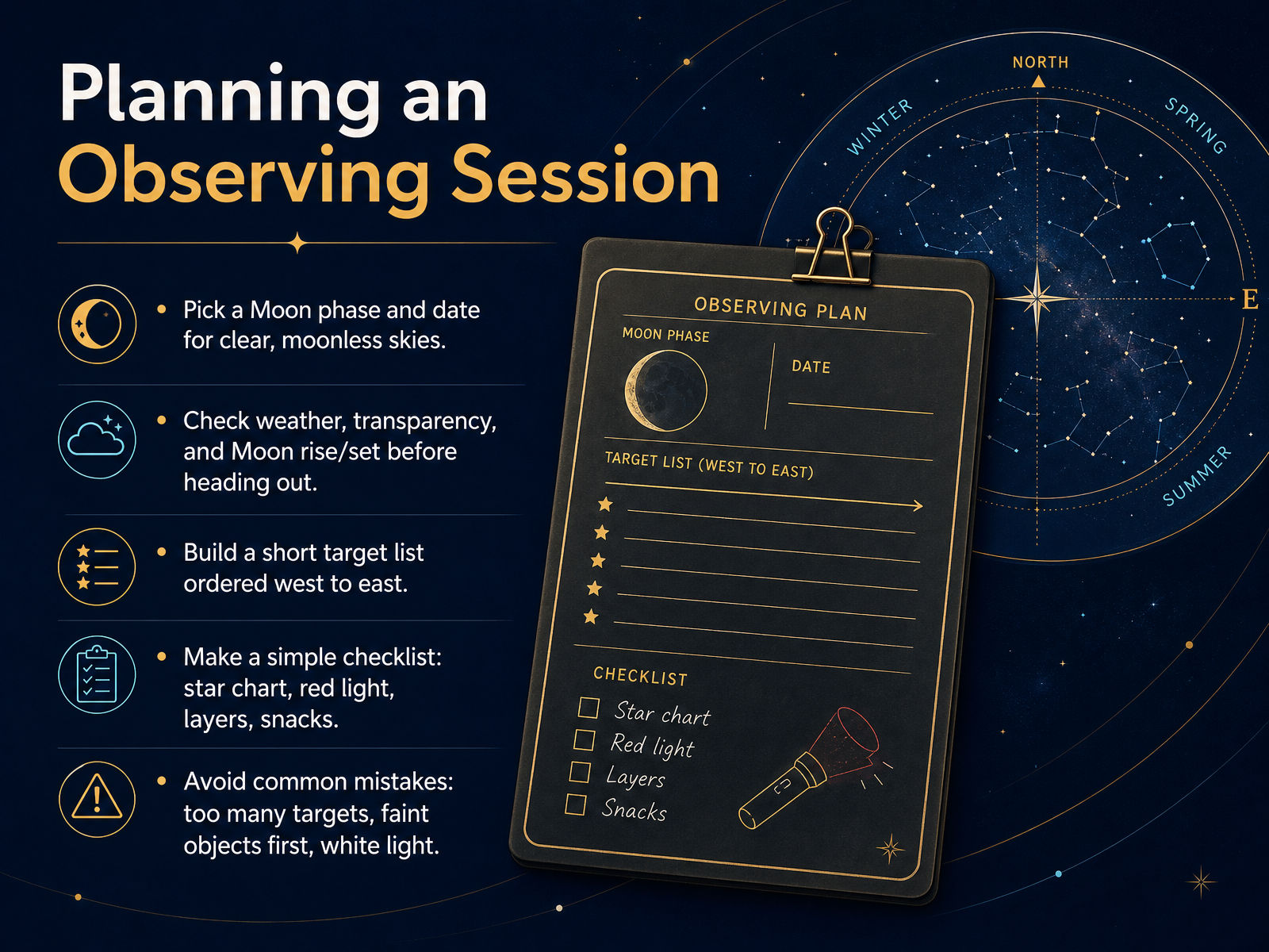 Planning an Observing Session