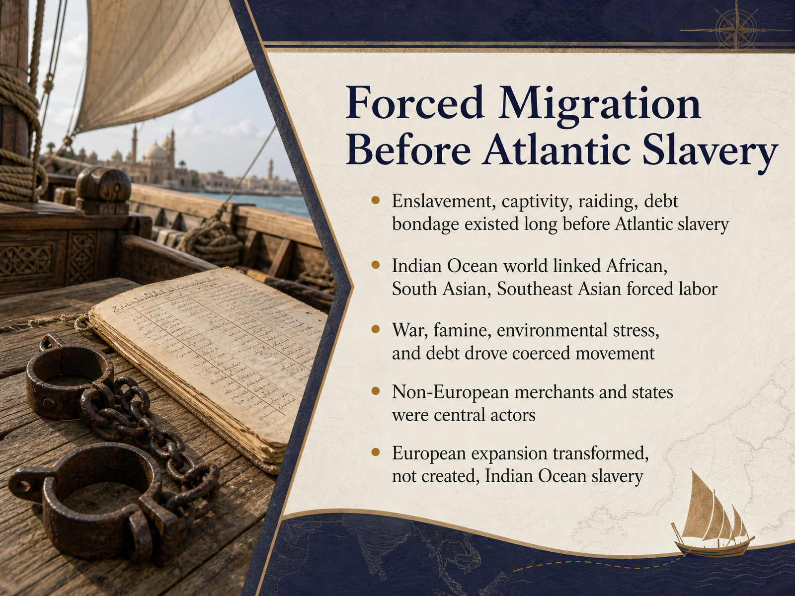 Forced Migration Before Atlantic Slavery