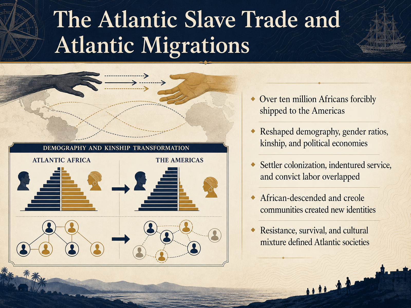 The Atlantic Slave Trade and Atlantic Migrations