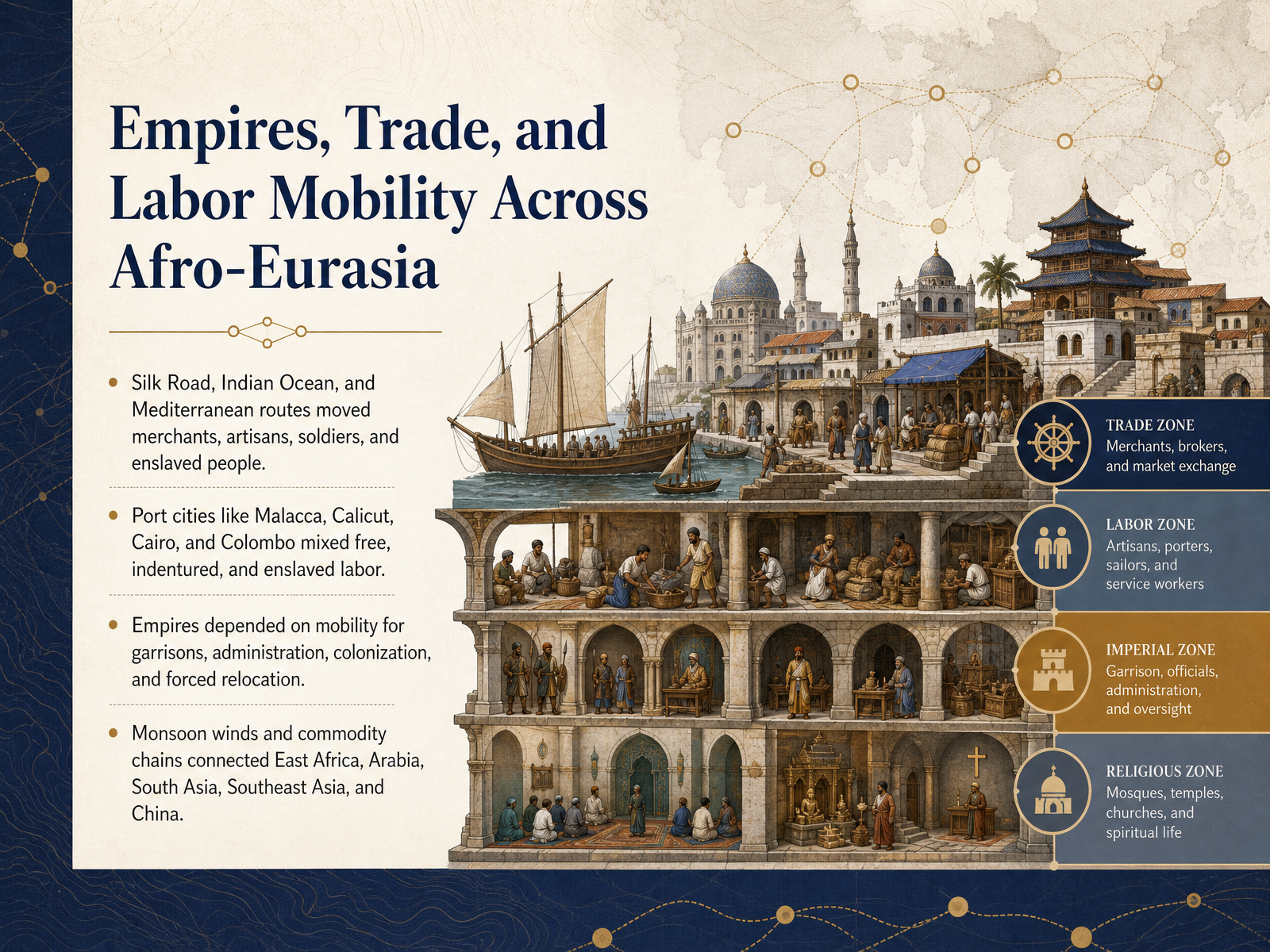 Empires, Trade, and Labor Mobility Across Afro-Eurasia