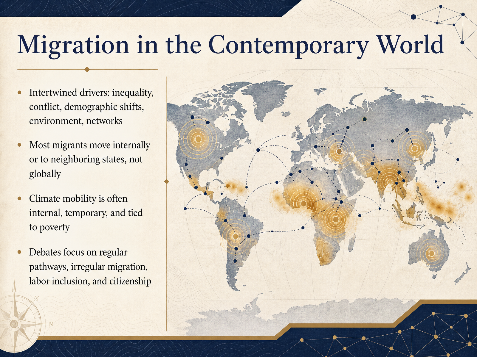 Migration in the Contemporary World
