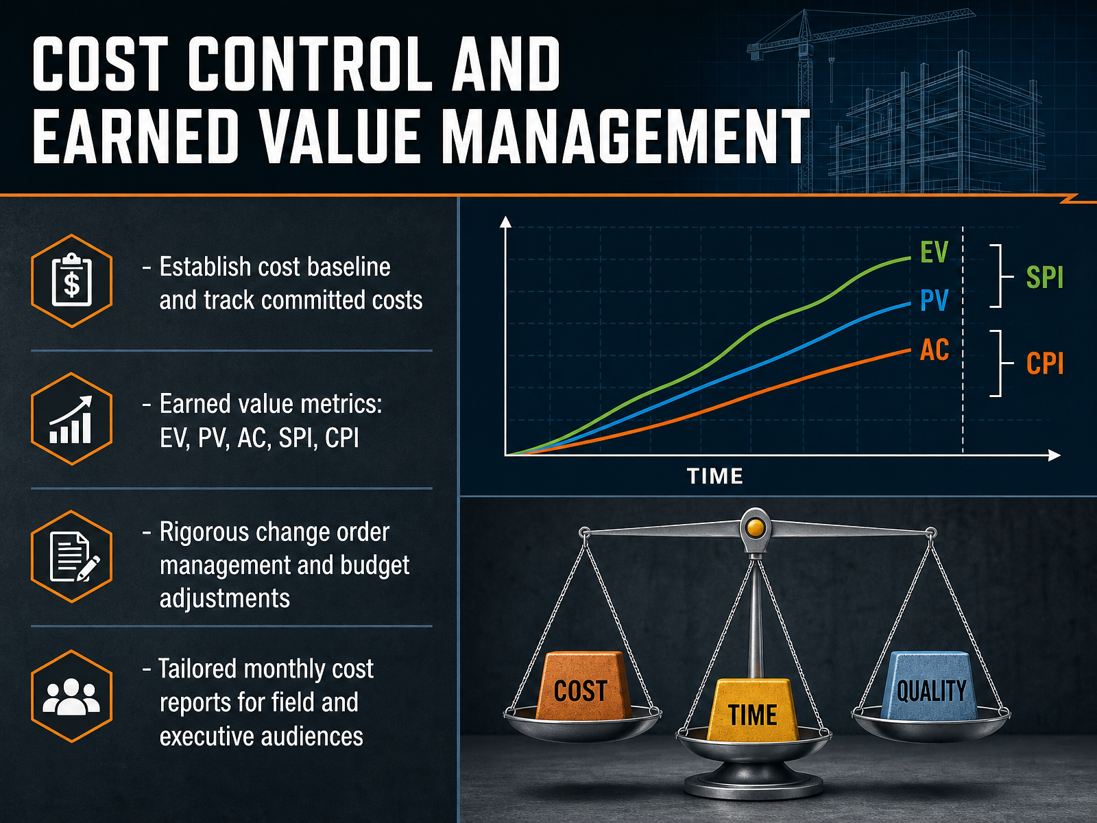 Cost Control and Earned Value Management