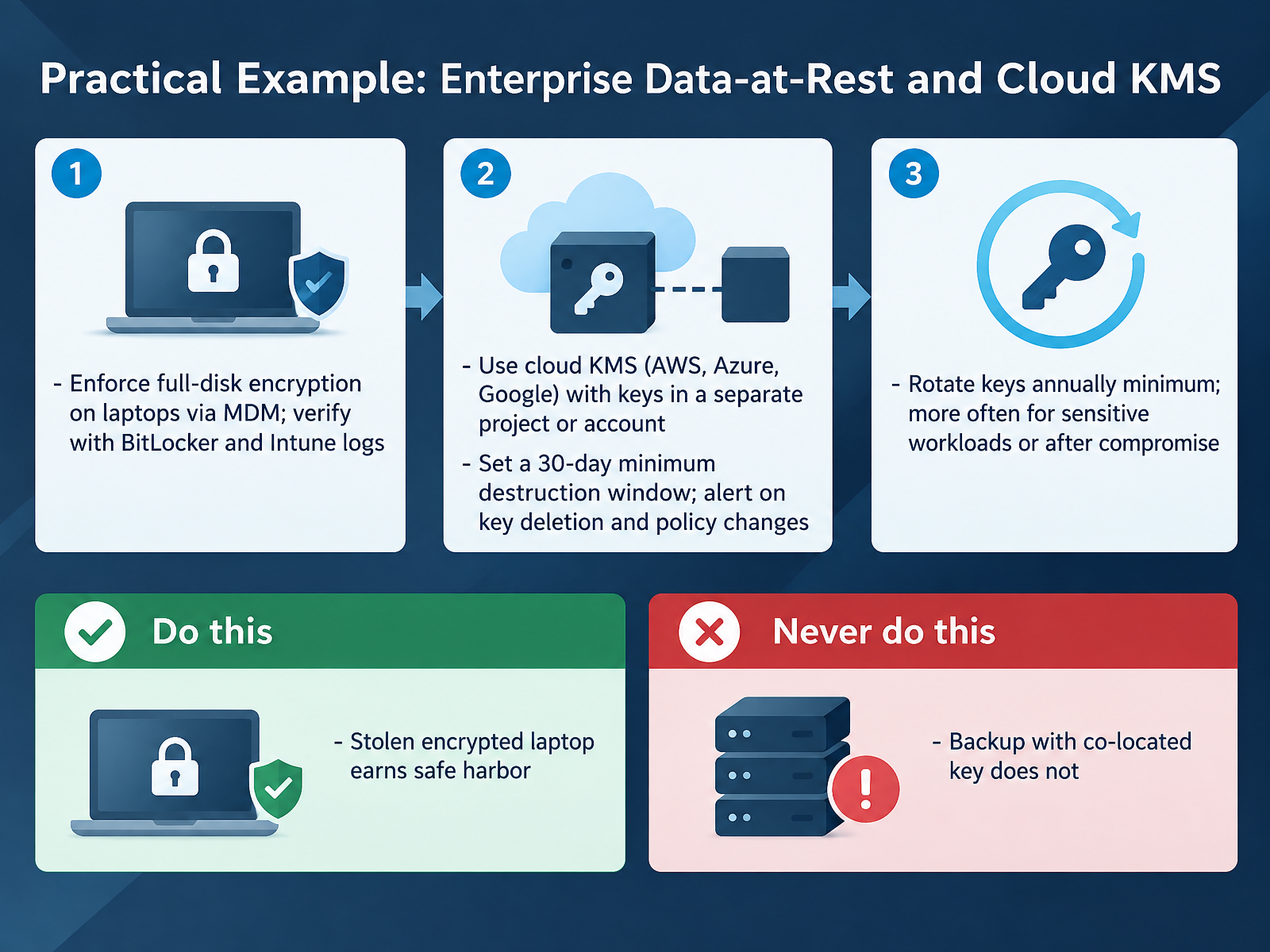 Practical Example: Enterprise Data-at-Rest and Cloud KMS