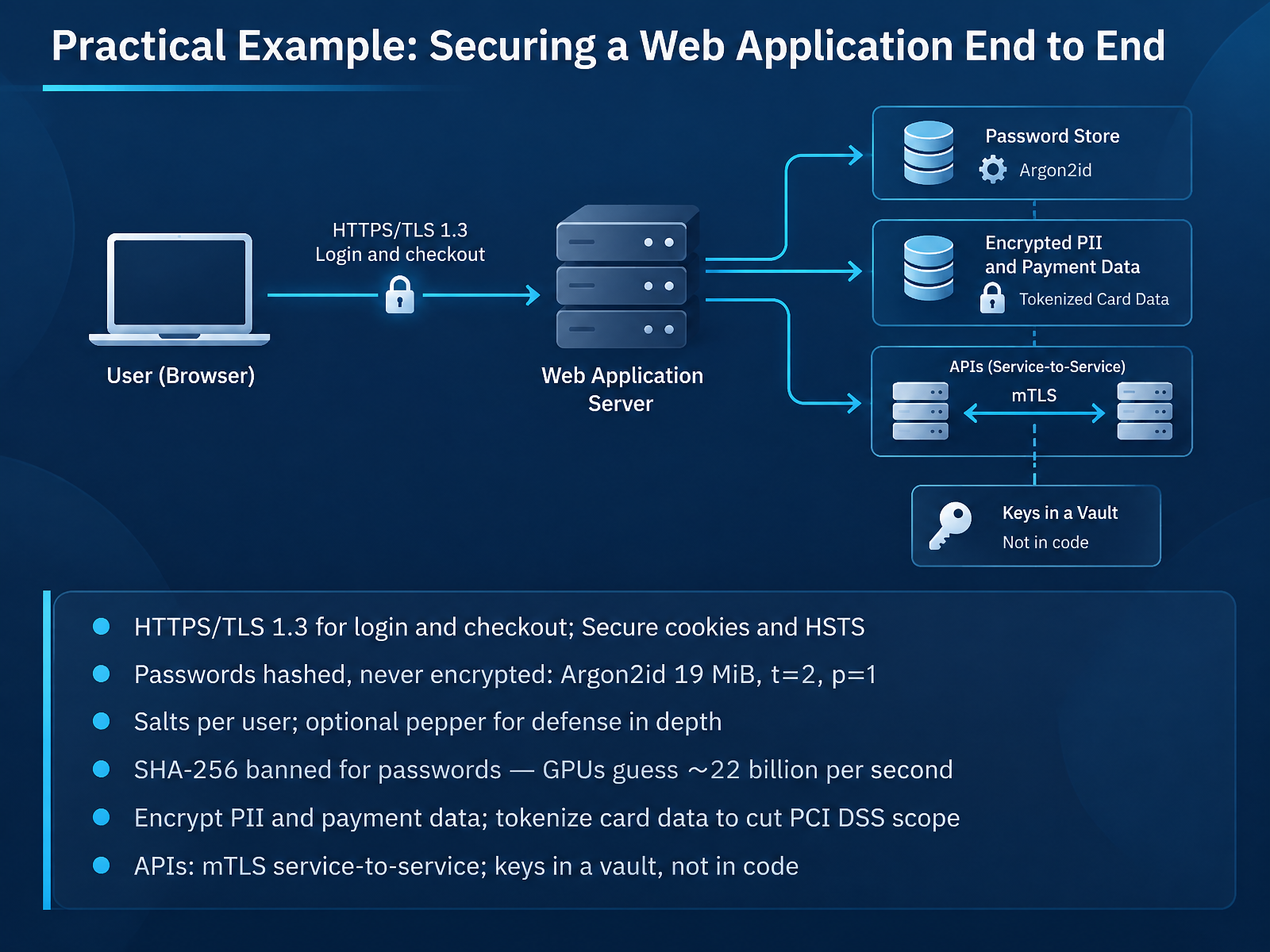 Practical Example: Securing a Web Application End to End