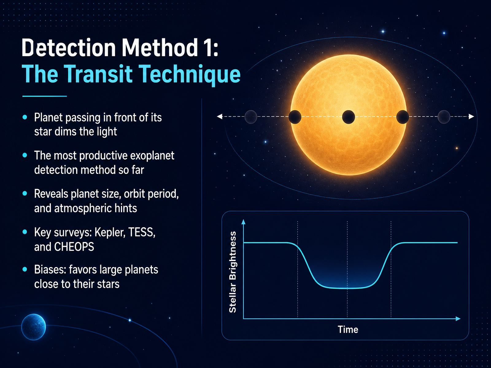 Detection Method 1: The Transit Technique