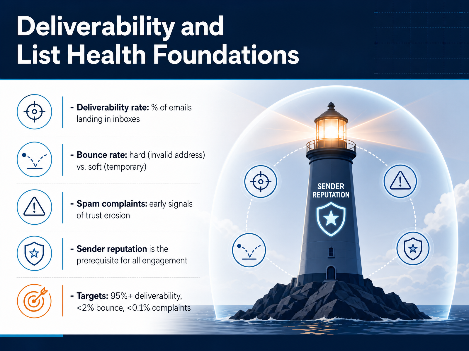 Deliverability and List Health Foundations