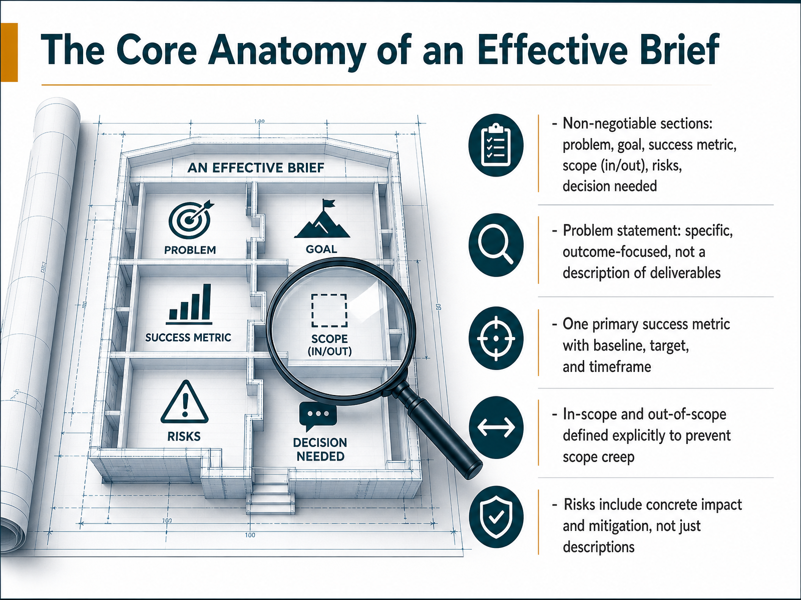 The Core Anatomy of an Effective Brief