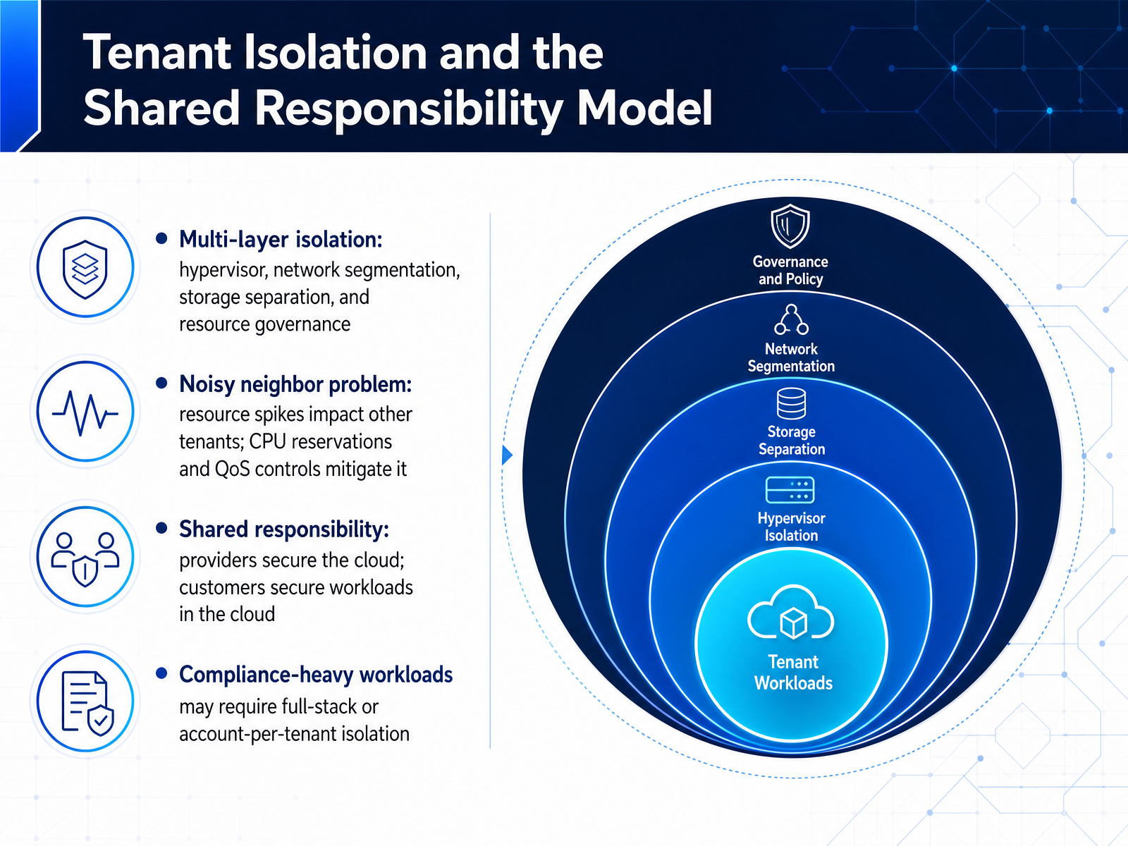Tenant Isolation and the Shared Responsibility Model