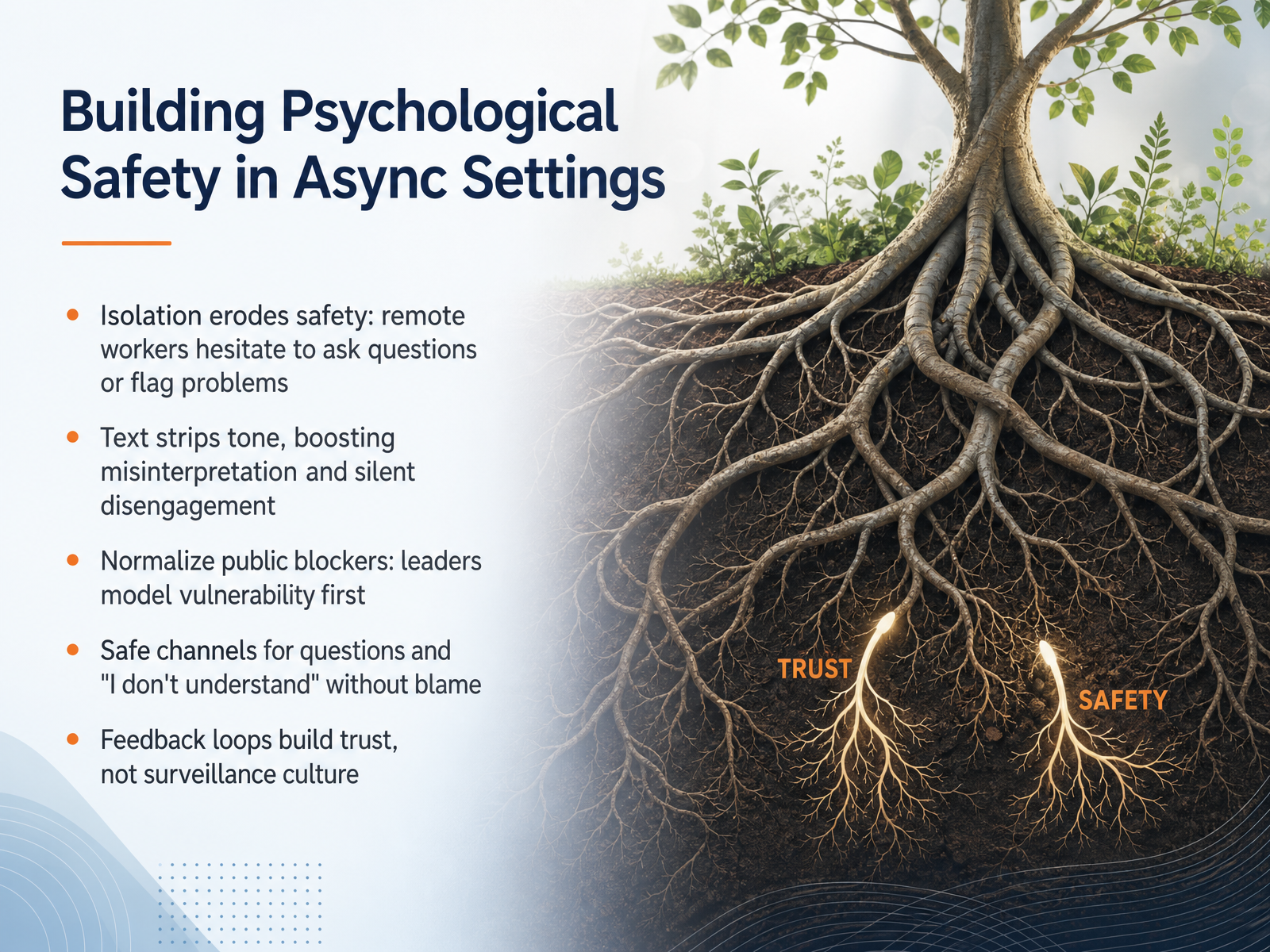 Building Psychological Safety in Async Settings