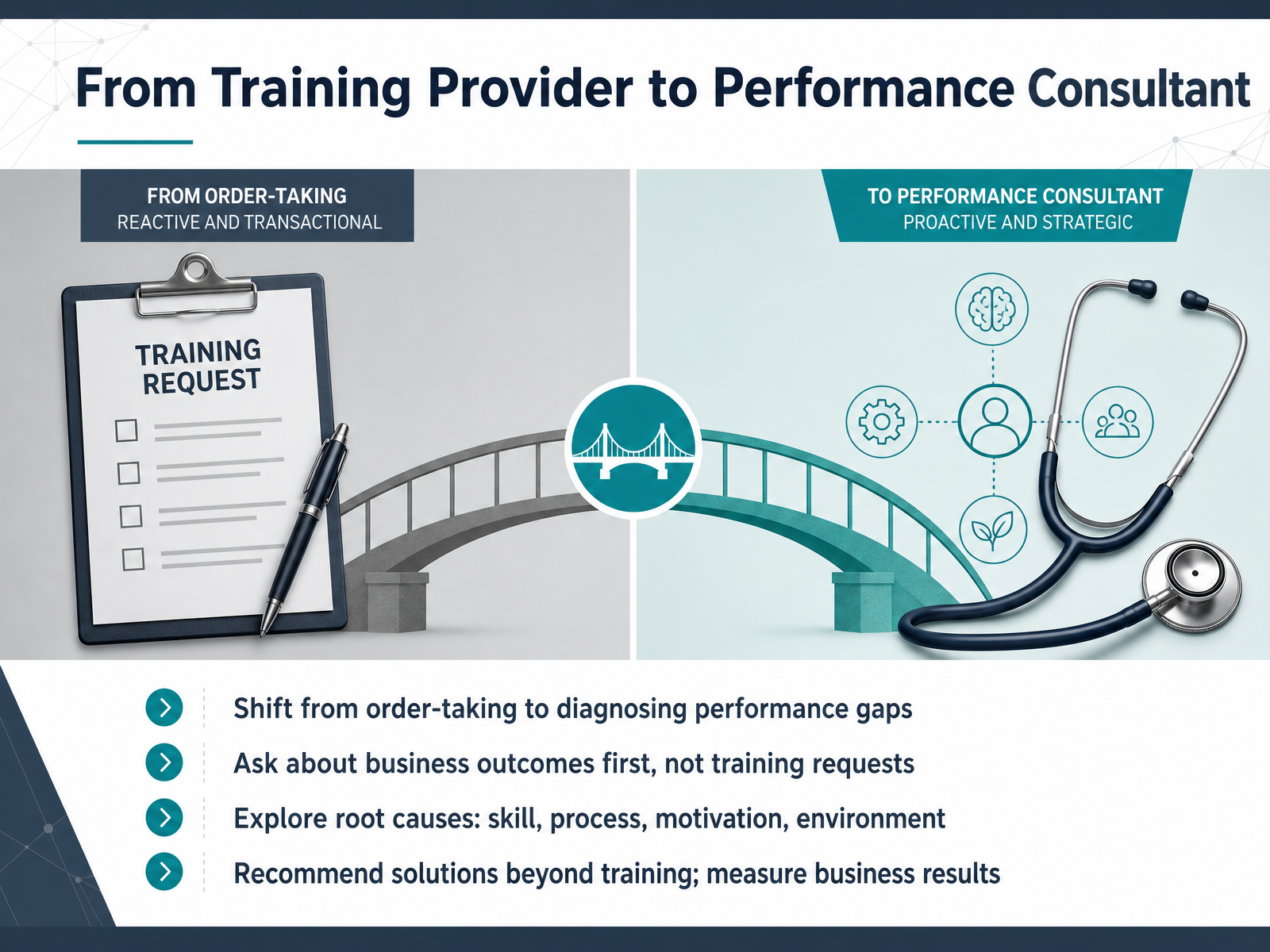 From Training Provider to Performance Consultant