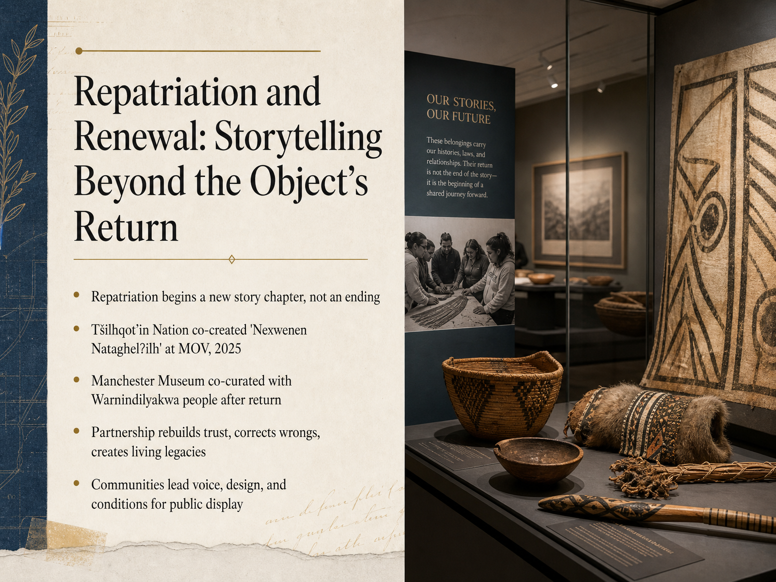 Repatriation and Renewal: Storytelling Beyond the Object's Return
