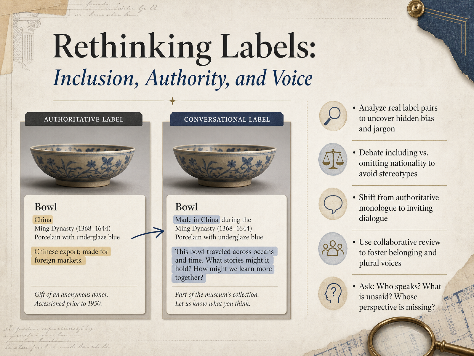 Rethinking Labels: Inclusion, Authority, and Voice