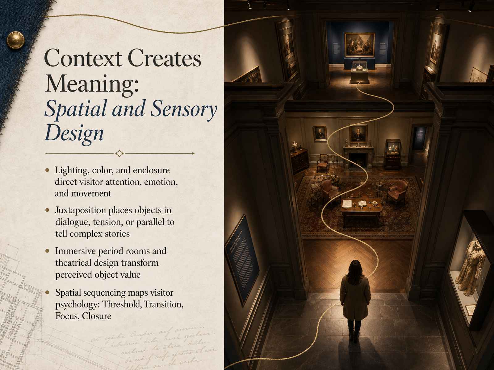 Context Creates Meaning: Spatial and Sensory Design