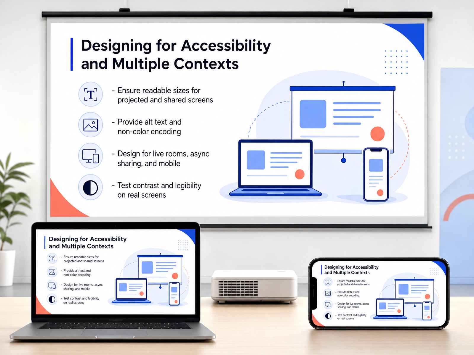 Designing for Accessibility and Multiple Contexts