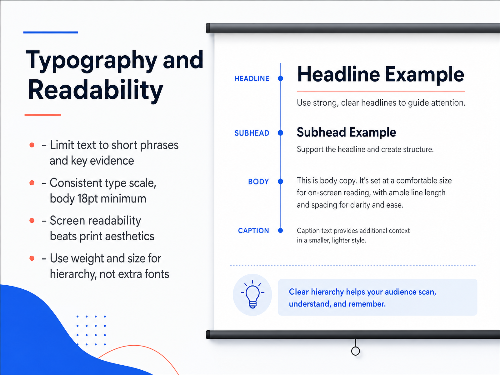 Typography and Readability