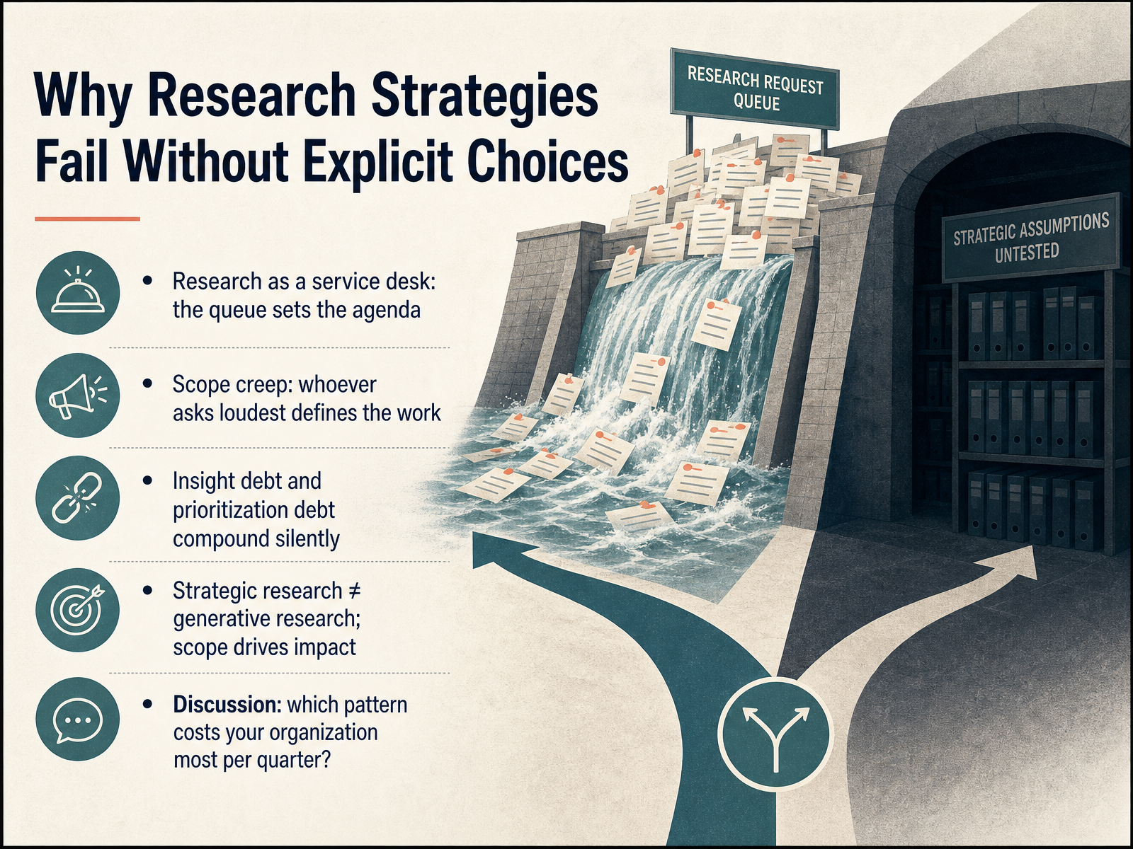 Why Research Strategies Fail Without Explicit Choices