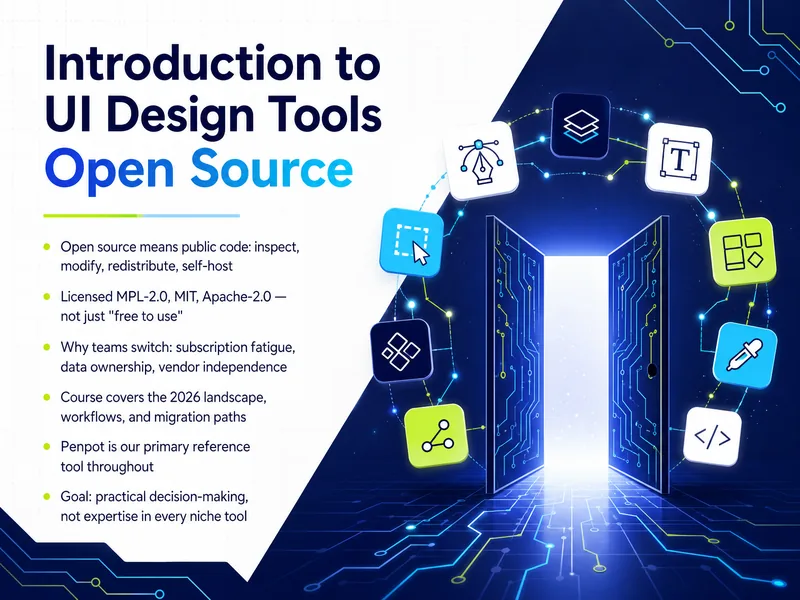 Open Source UI Design Tools — digital-human course