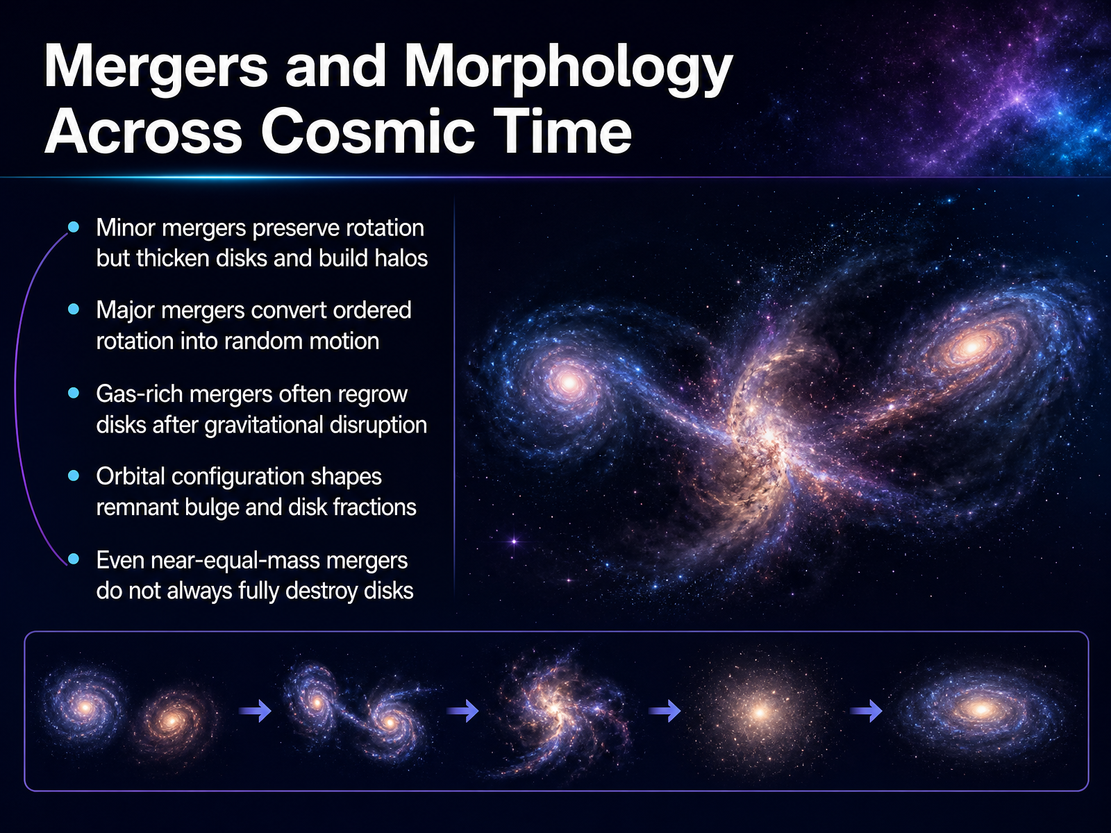 Mergers and Morphology Across Cosmic Time