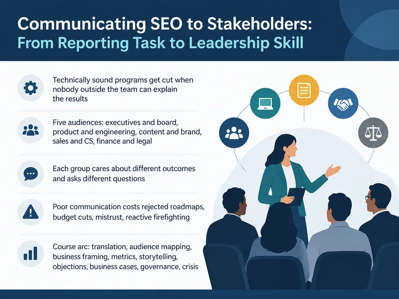 Communicating SEO to Stakeholders — digital-human course
