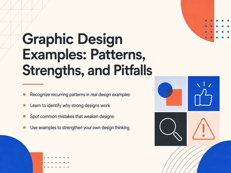 Graphic Design Patterns and Pitfalls — digital-human course