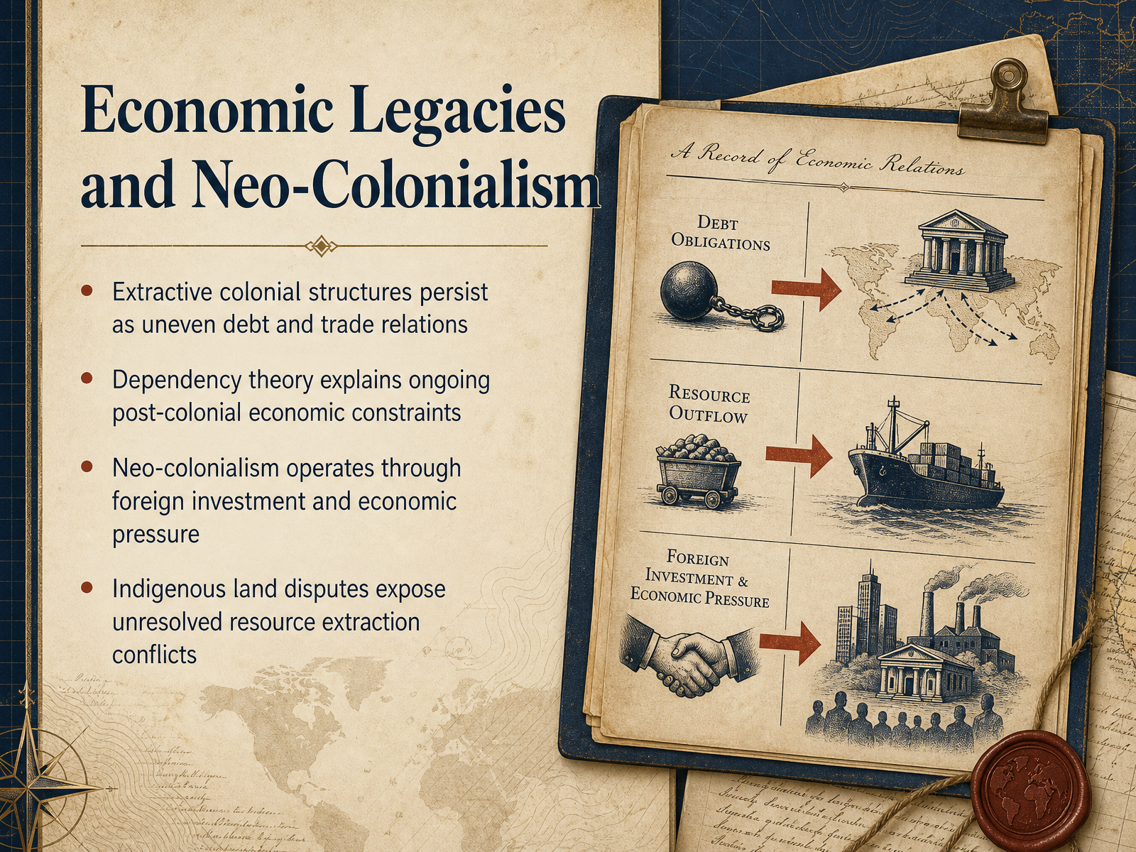 Economic Legacies and Neo-Colonialism