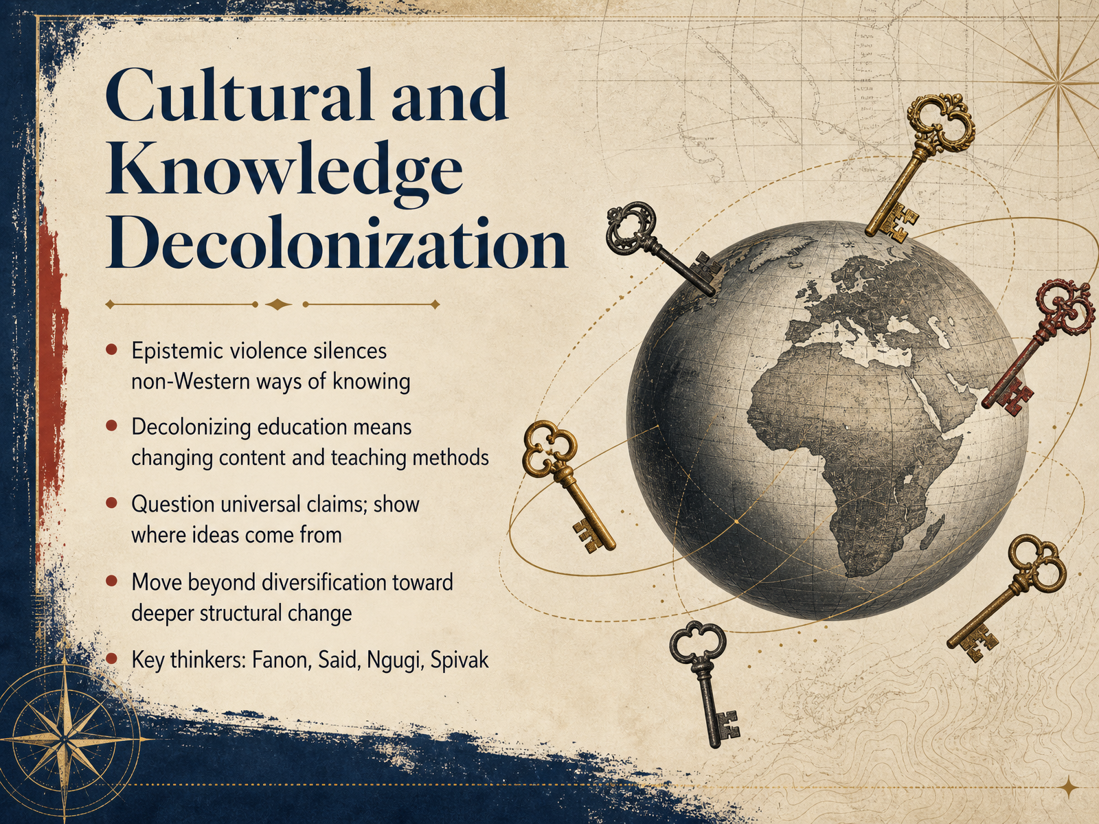Cultural and Knowledge Decolonization