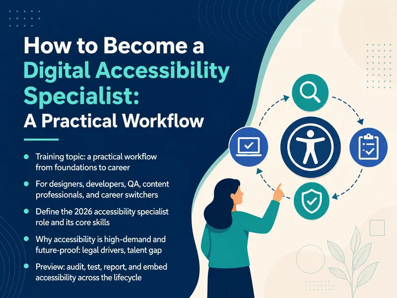 Digital Accessibility Specialist Workflow — digital-human course
