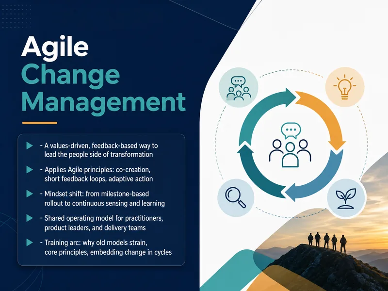 Agile Change Management — digital-human course